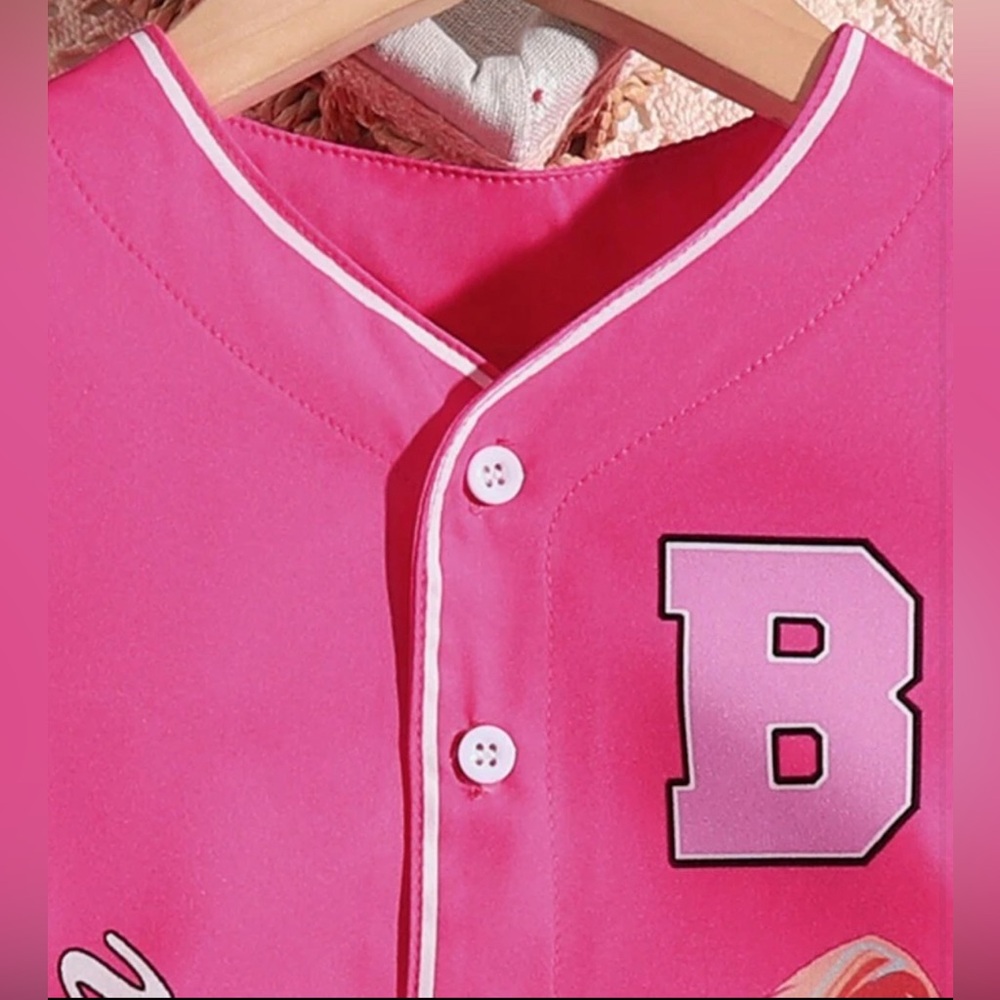 BNIB GIRLS Button Down short sleeve  shirt 6 Y - Picture 5 of 12